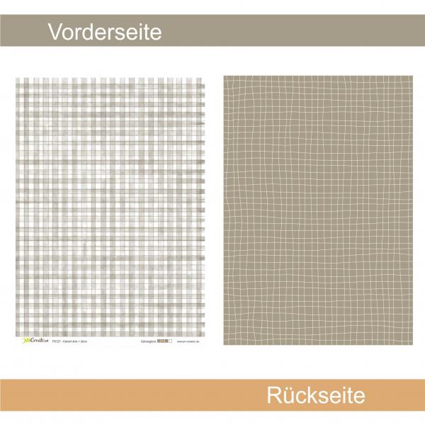 Kariert dick + dünn - Serie Gänseglück - Designpapier